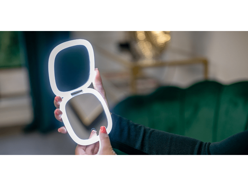 Humanas HS-PM01 Kézi sminktükör LED volágítással (HS3698)