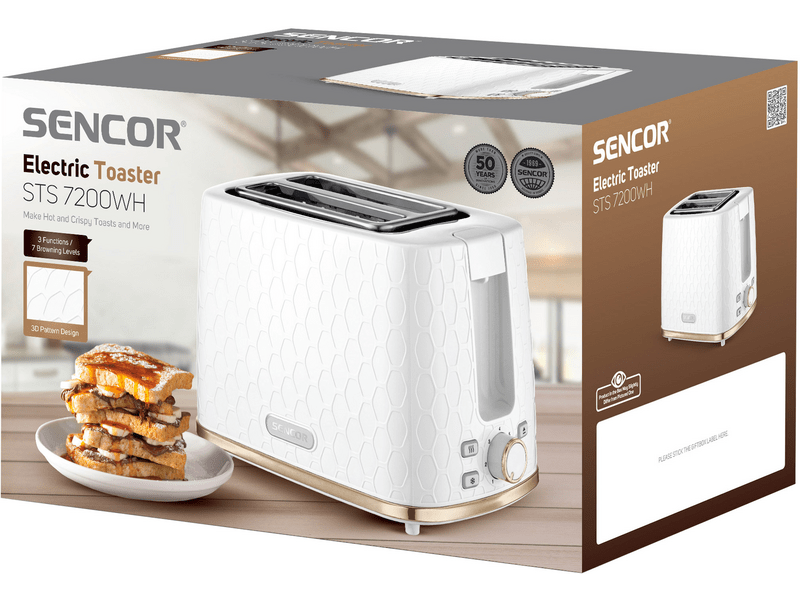 Sencor STS 7200WH toster, bijeli