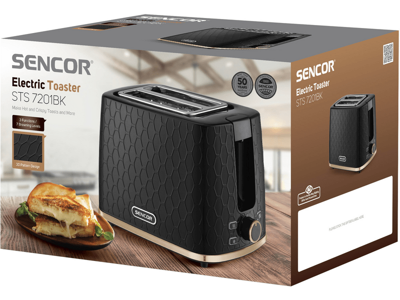 Sencor STS 7201BK toster, crni