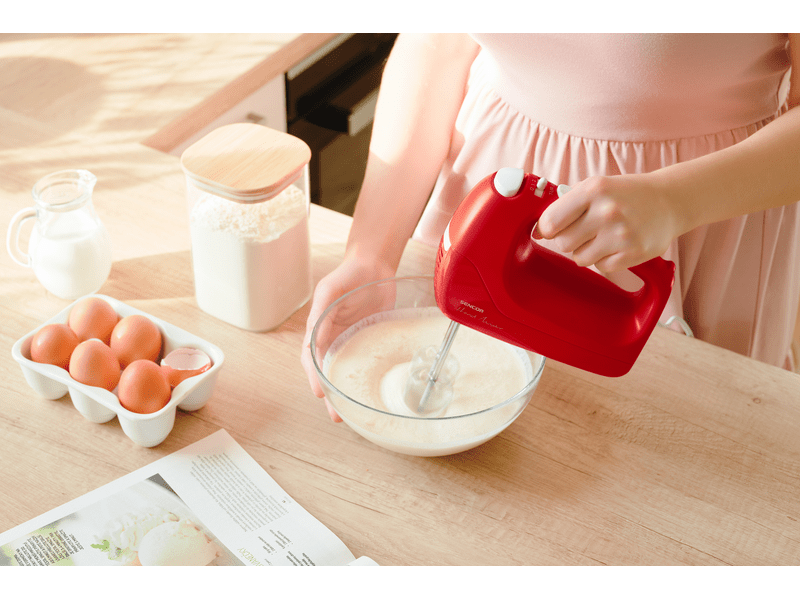 Sencor SHM 5404RD Kézi mixer, piros