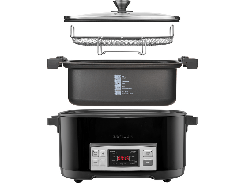 Sencor SPR 5508BK Lassúfőző edény