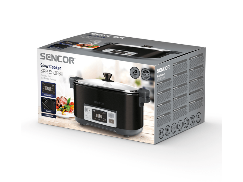 Sencor SPR 5508BK Lassúfőző edény