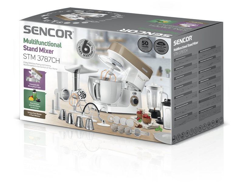 Sencor STM 3787CH Konyhai robotgép, pezsgő