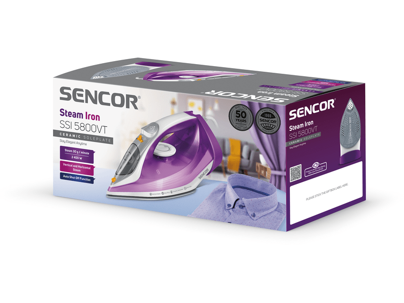 Sencor SSI 5800VT Gőzölős vasaló