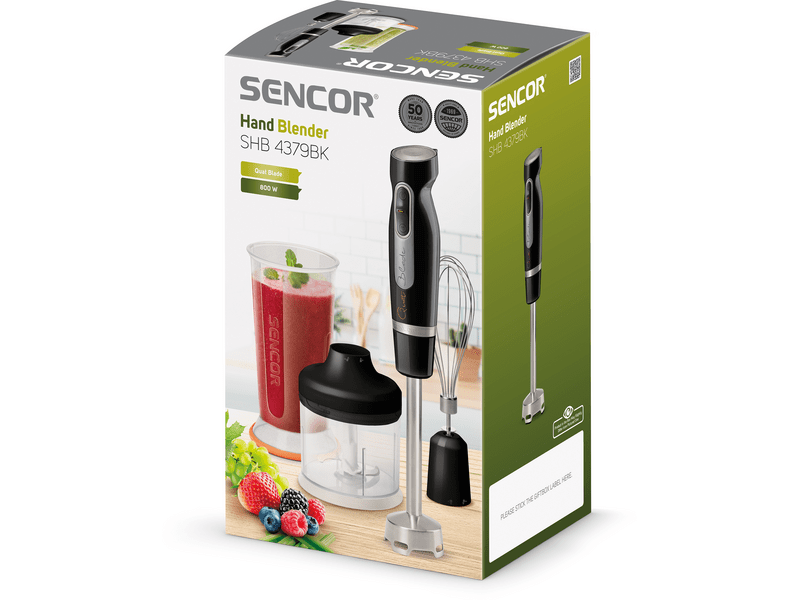 Sencor SHB 4379BK Botmixer, fekete