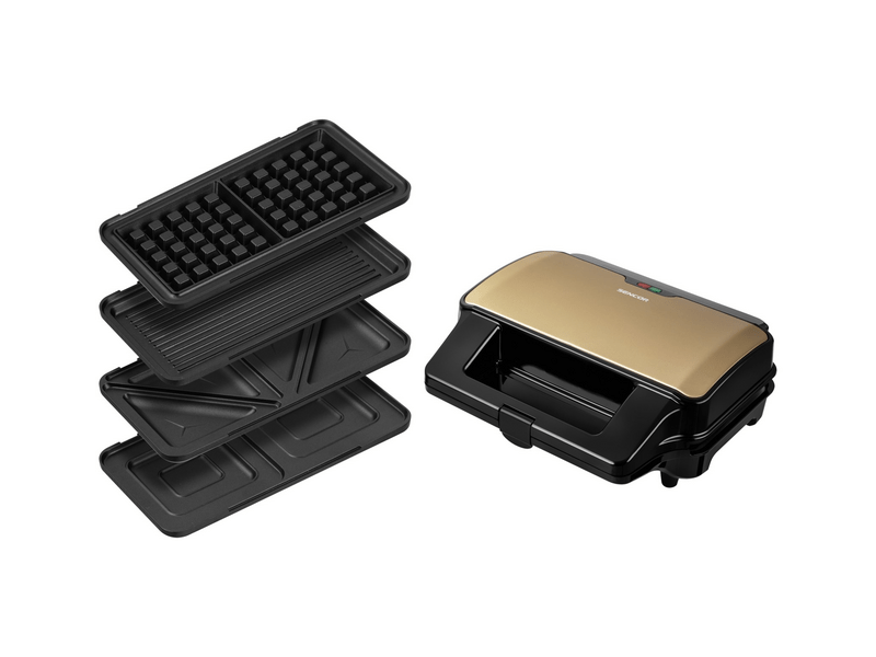 Sencor SSM 9977CH 4in1 szendvicssütő, pezsgő