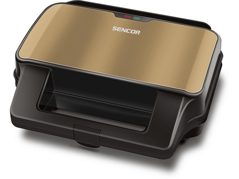 Sencor SSM 9977CH 4u1 toster za sendviče, boja šampanjca
