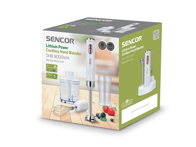 Sencor SHB 9000WH Vezeték nélküli botmixer
