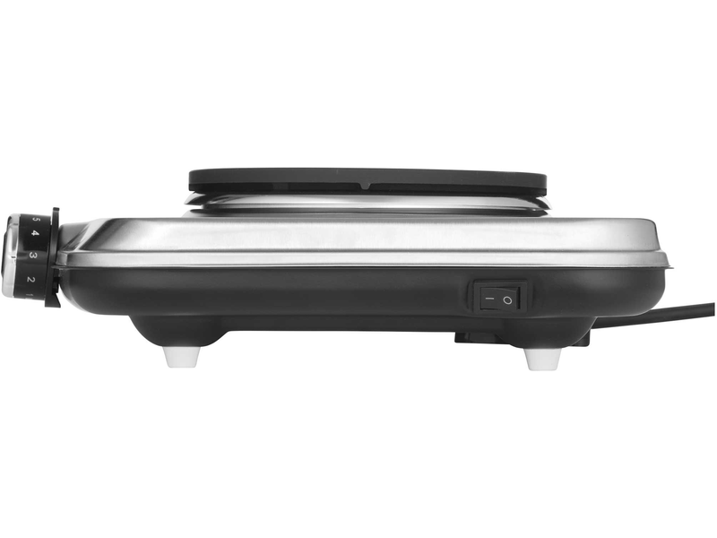 Elektromos főzőlap, 2 lapos, 2500W, inox