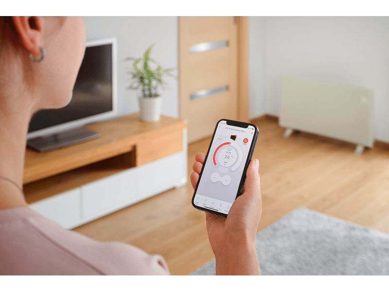 Sencor SCF 4740WH Elektromos üveg fűtőpanel, fehér