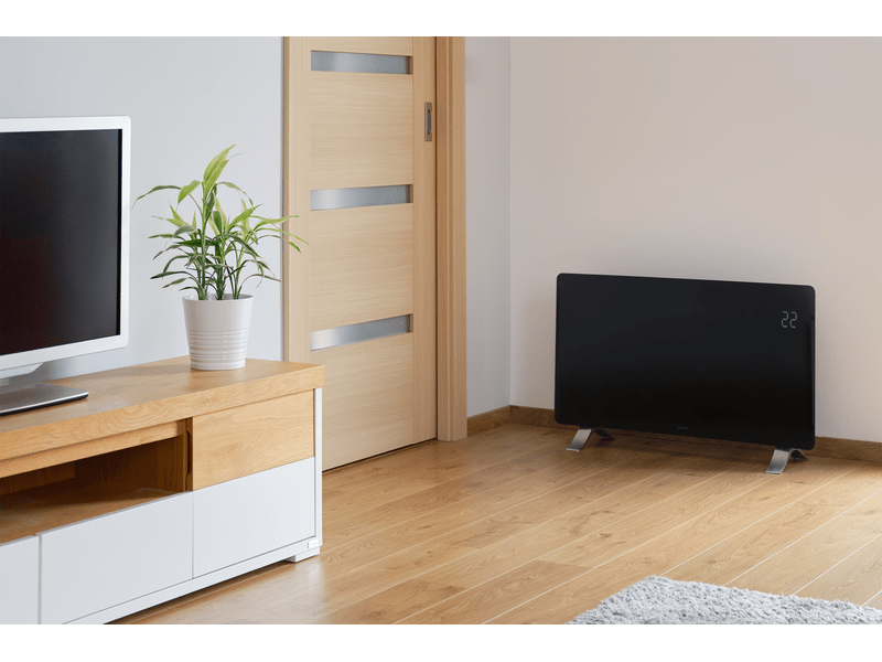 Sencor SCF 4741BK Elektromos üveg fűtőpanel, fekete