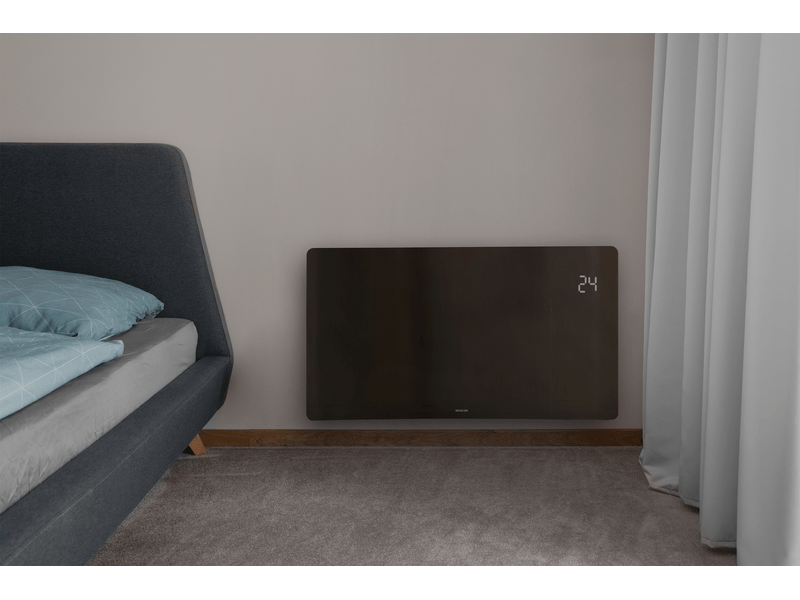 Sencor SCF 4741BK Elektromos üveg fűtőpanel, fekete