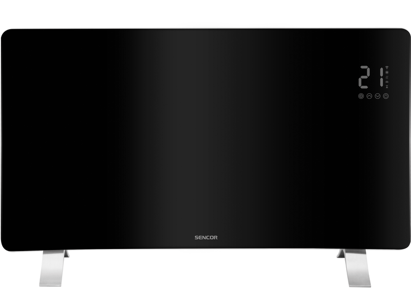 Sencor SCF 4741BK Elektromos üveg fűtőpanel, fekete