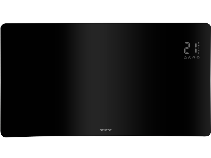 Sencor SCF 4741BK Elektromos üveg fűtőpanel, fekete