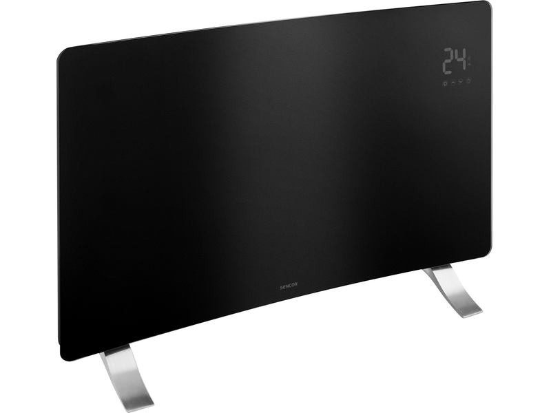 Sencor SCF 4741BK Elektromos üveg fűtőpanel, fekete
