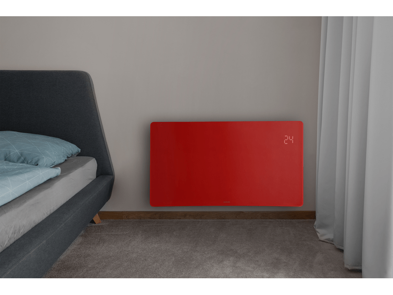 Sencor SCF 4742RD Elektromos üveg fűtőpanel, piros