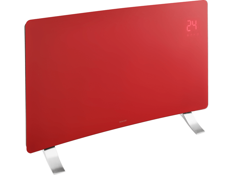 Sencor SCF 4742RD Elektromos üveg fűtőpanel, piros