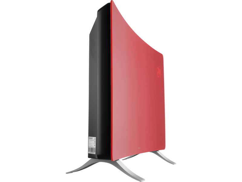Sencor SCF 4742RD Elektromos üveg fűtőpanel, piros
