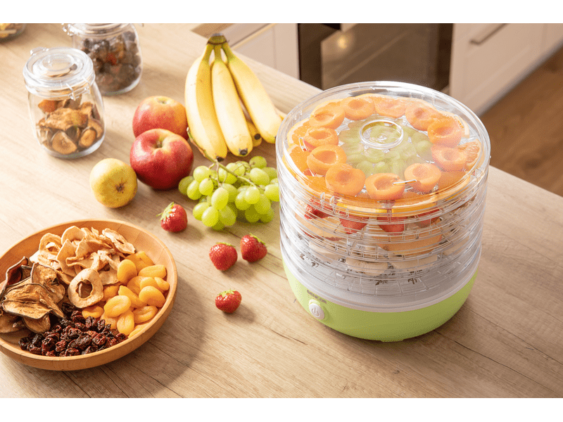 Sencor SFD 757GG Élelmiszer aszaló, 5 szita, zöld