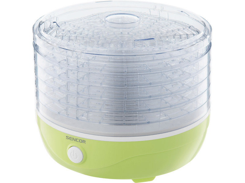Sencor SFD 757GG Élelmiszer aszaló, 5 szita, zöld