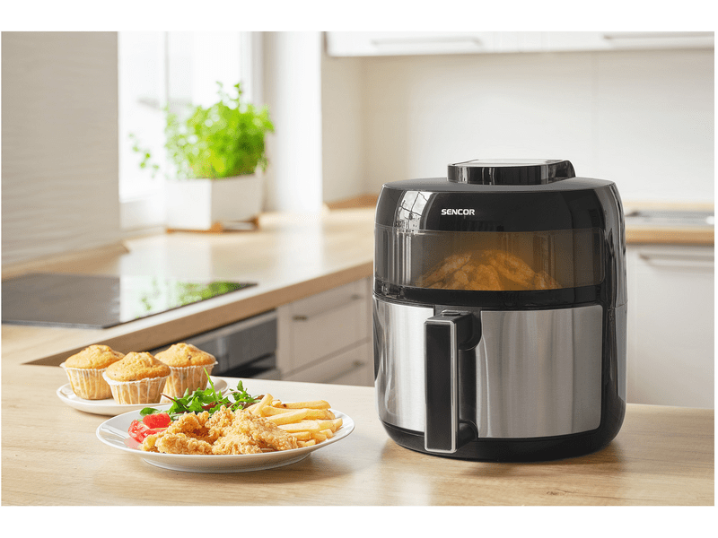 Sencor SFR 5010BK Forrólevegős sütő