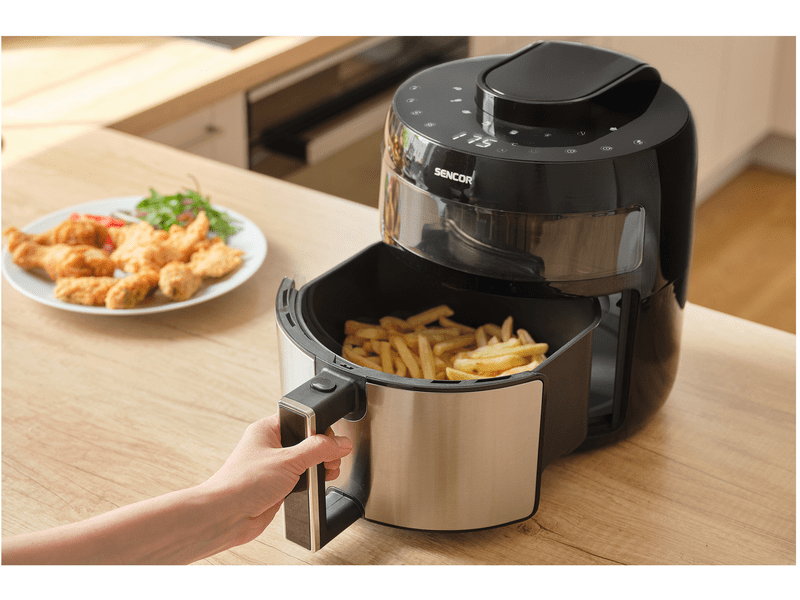 Sencor SFR 5010BK Forrólevegős sütő