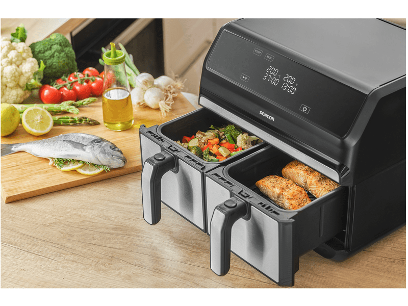 Sencor SFR 9500SS Forrólevegős sütő