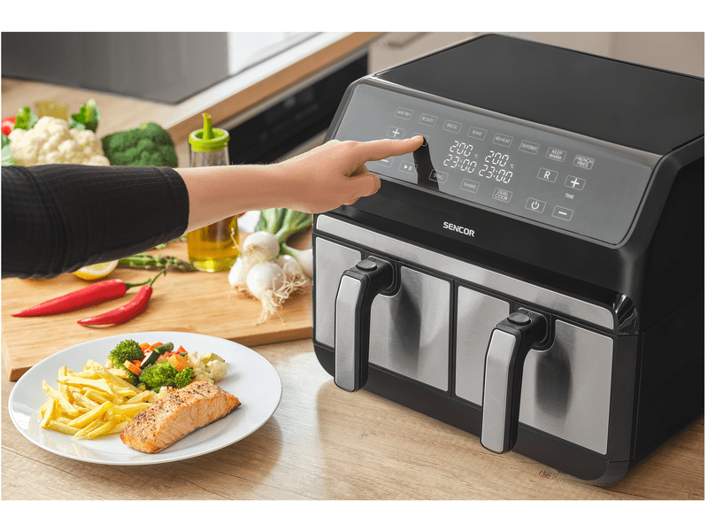 Sencor SFR 9500SS Forrólevegős sütő