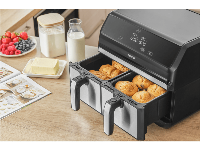 Sencor SFR 9500SS Forrólevegős sütő