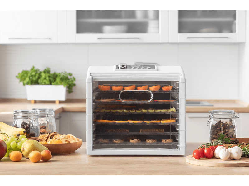 Sencor SFD 6500WH Élelmiszer aszaló, 6 szita, fehér