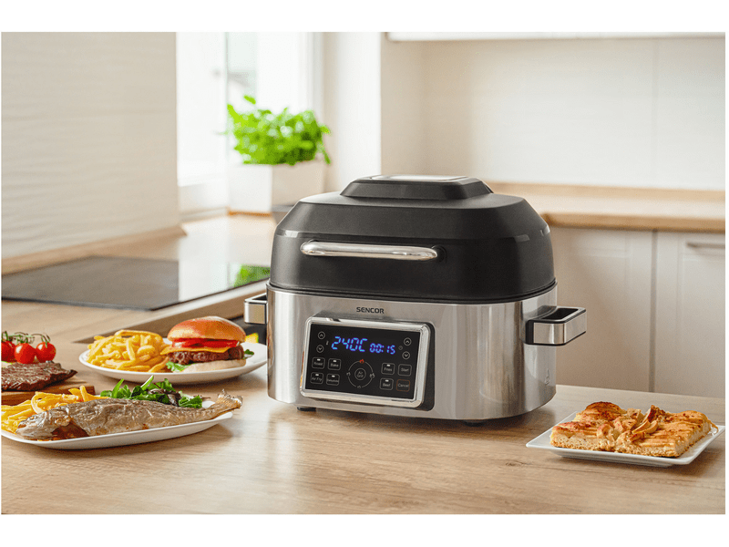 Sencor SBG 8900SS višenamjenska friteza/roštilj na vrući zrak