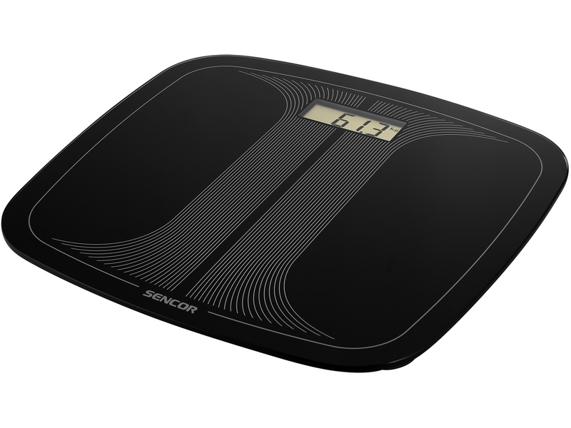 Sencor SBS 2406BK Személymérleg, 150 kg, fekete