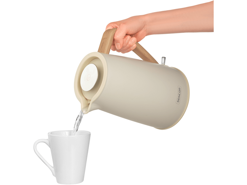 Vízforraló, 2250W, 1.7L, bézs
