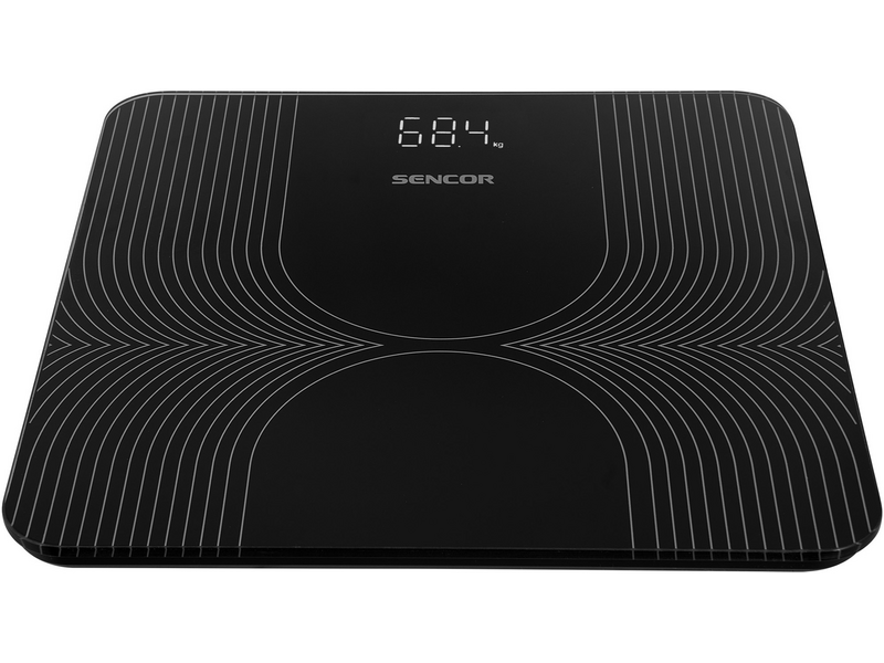 Sencor SBS 2476BK Személymérleg, 180 kg, fekete