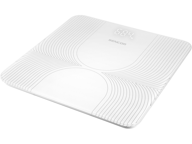 Sencor SBS 2475WH Személymérleg, 180 kg, fehér