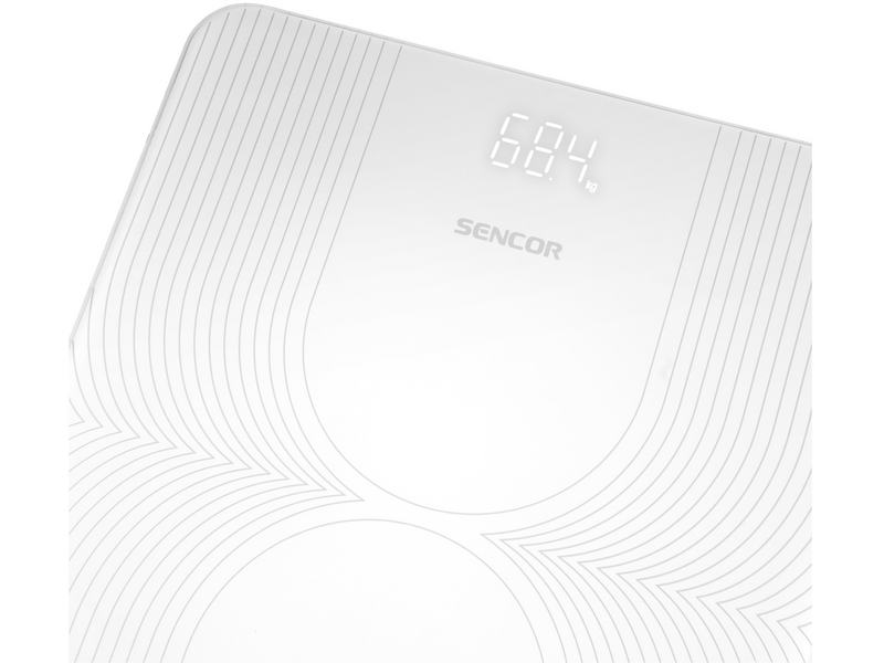 Sencor SBS 2475WH Személymérleg, 180 kg, fehér