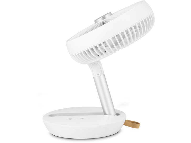 Akkus ventilátor 18cm fehér