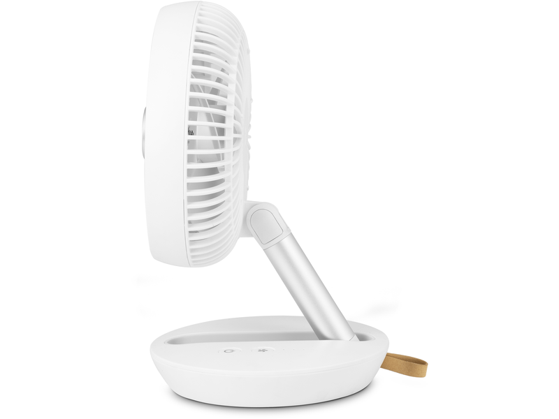 Akkus ventilátor 18cm fehér