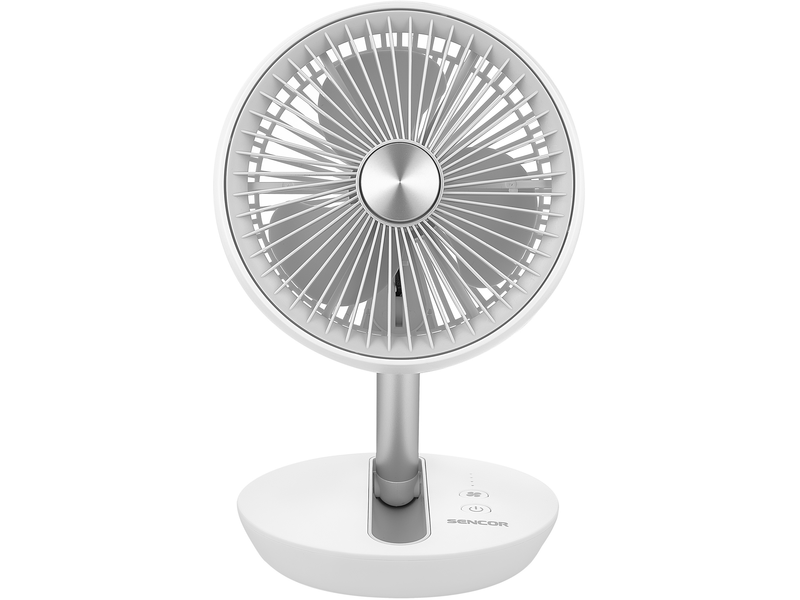 Akkus ventilátor 18cm fehér