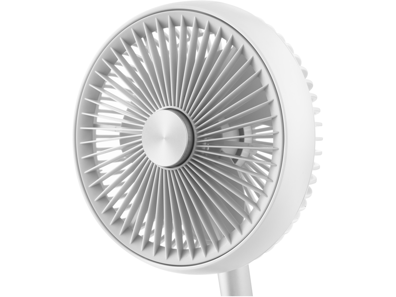 Akkus ventilátor 18cm fehér