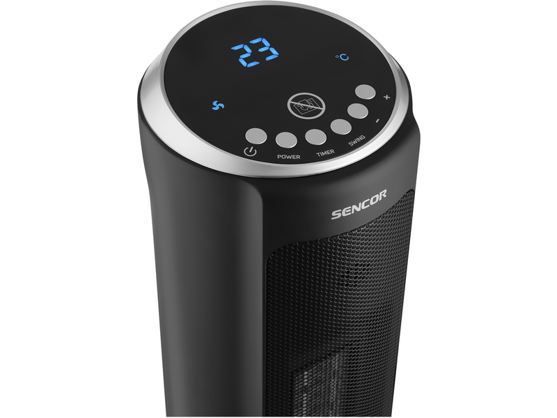 Sencor SFH 8990BK PTC Oszlop hősugárzó, fekete