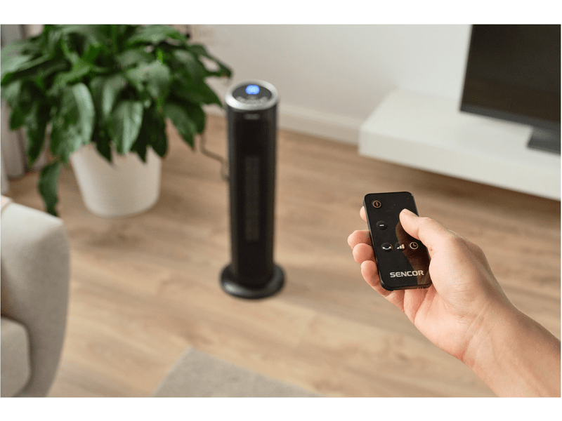 Sencor SFH 8990BK PTC Oszlop hősugárzó, fekete