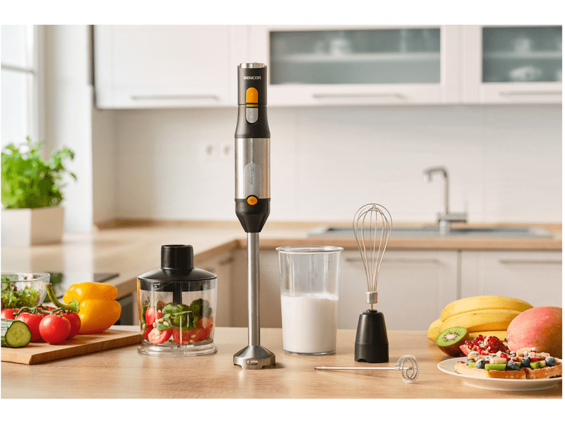 4in1 botmixer, 1200W, fekete