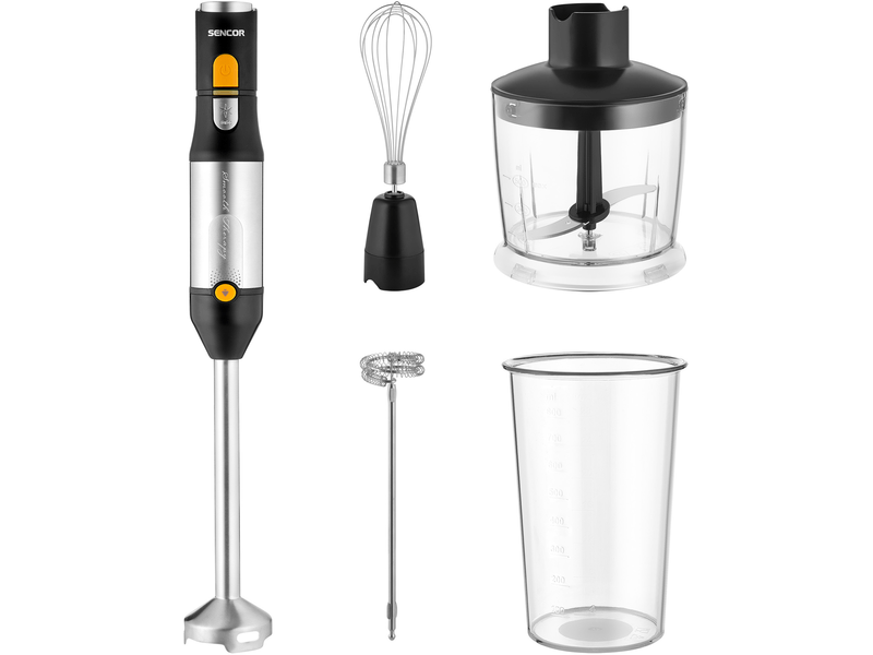 4in1 botmixer, 1200W, fekete