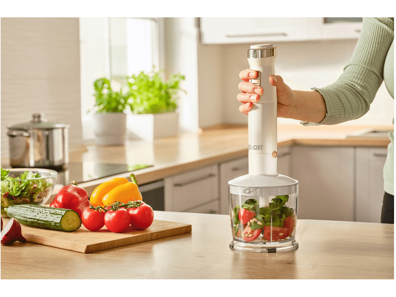7in1 botmixer, 1500W, fehér