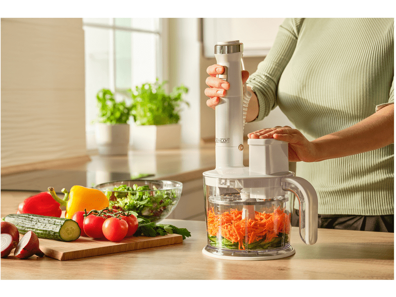 7in1 botmixer, 1500W, fehér