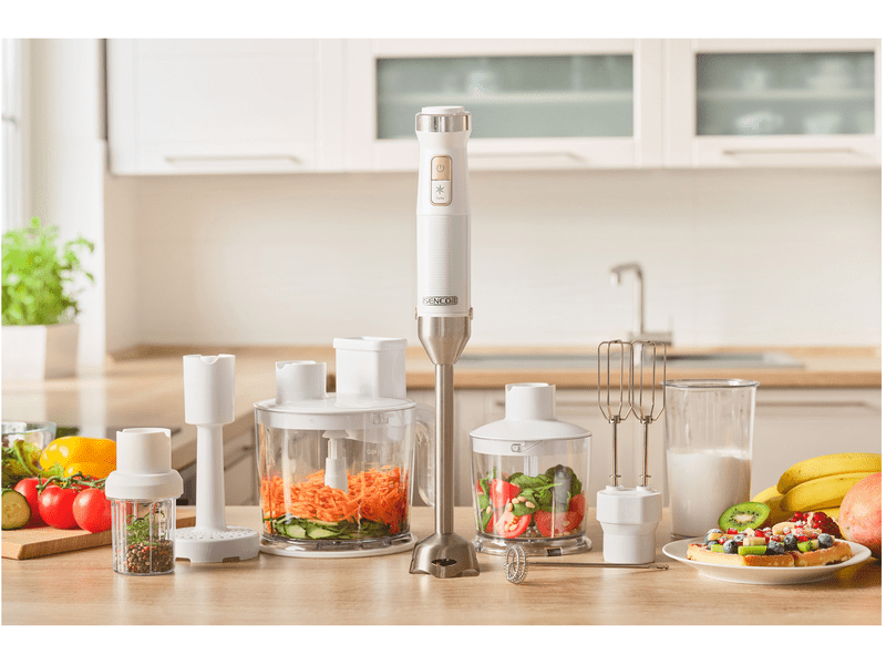 7in1 botmixer, 1500W, fehér