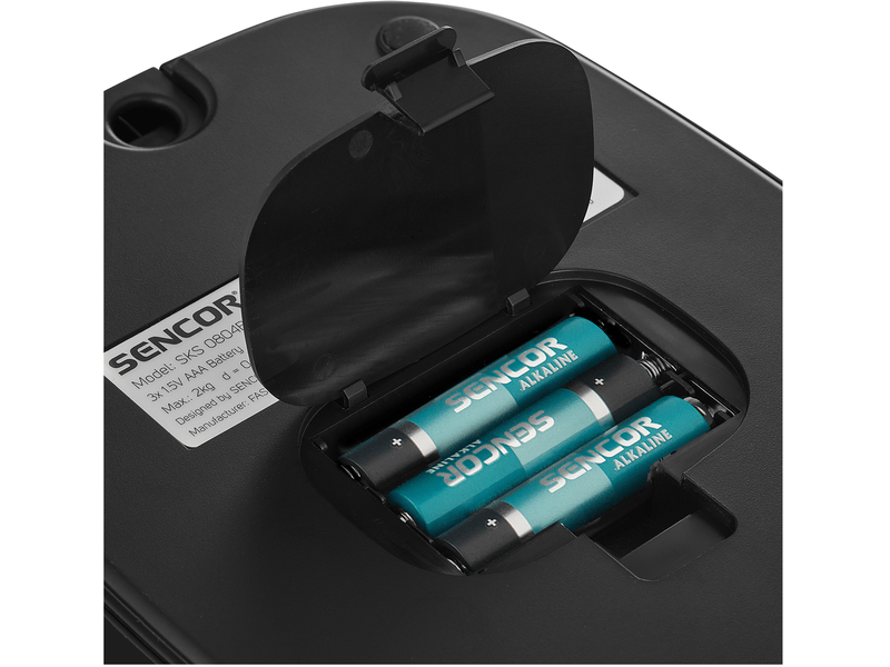 Barista mérleg, 2kg, fekete/ezüst