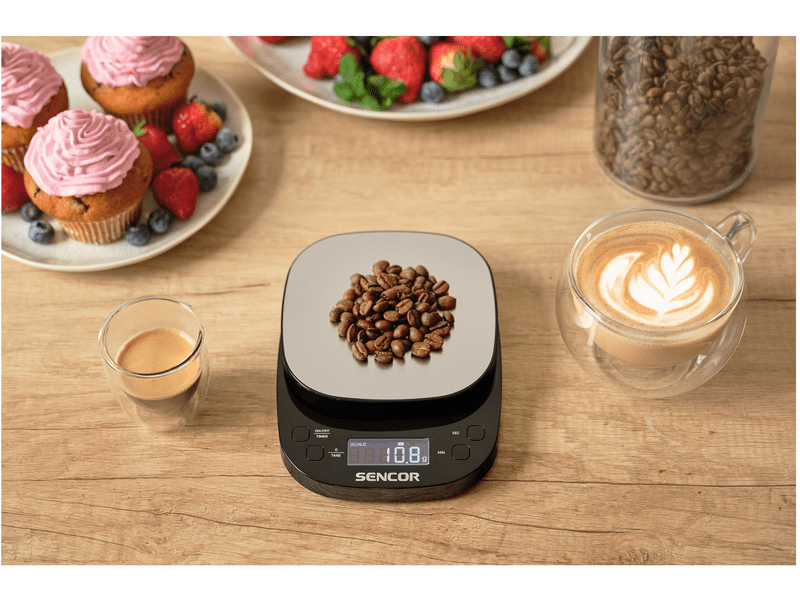 Sencor SKS 0804BK Barista mérleg