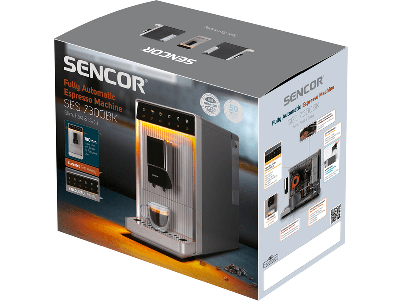 Sencor SES 7300BK Automata eszpresszó kávéfőző